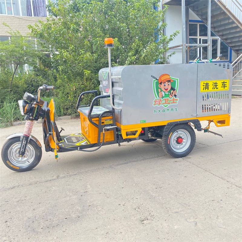朝阳电动高压冲洗车CX700A（不锈钢箱体）